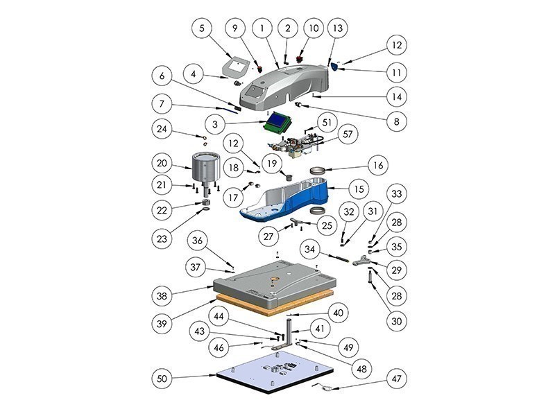 Picture of Plastic Square End Cap (XRF2 IQ)